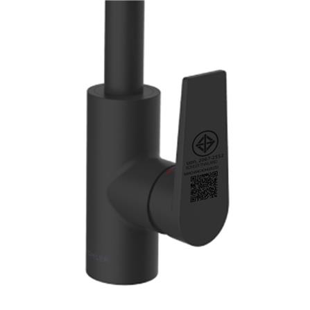 ก๊อกซิงค์ผสมเคาน์เตอร์ KOHLER K-21369T-4-BL สีดำ_2