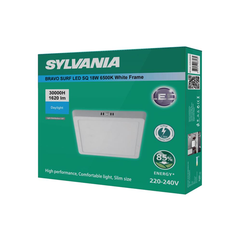 ดาวน์ไลท์ LED SYLVANIA BRAVO SURF 8 นิ้ว 18 วัตต์ DAYLIGHT สีขาว