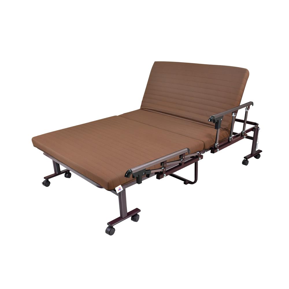 เตียงพับพร้อม TOPPER THAIBULL OLT245-90BL สีน้ำตาล