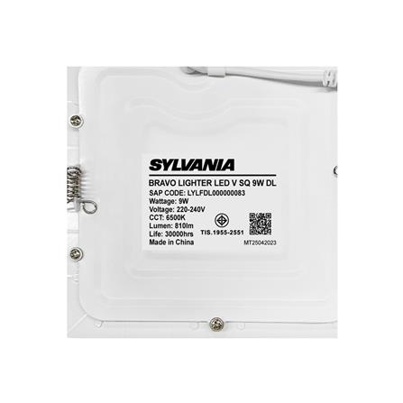 ดาวน์ไลท์ LED SYLVANIA BRAVO LIGHTER 4 นิ้ว 9 วัตต์ DAYLIGHT สีขาว_6