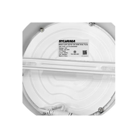 ดาวน์ไลท์ LED SYLVANIA BRAVO SURF 6 นิ้ว 12 วัตต์ WARM WHITE สีขาว_6