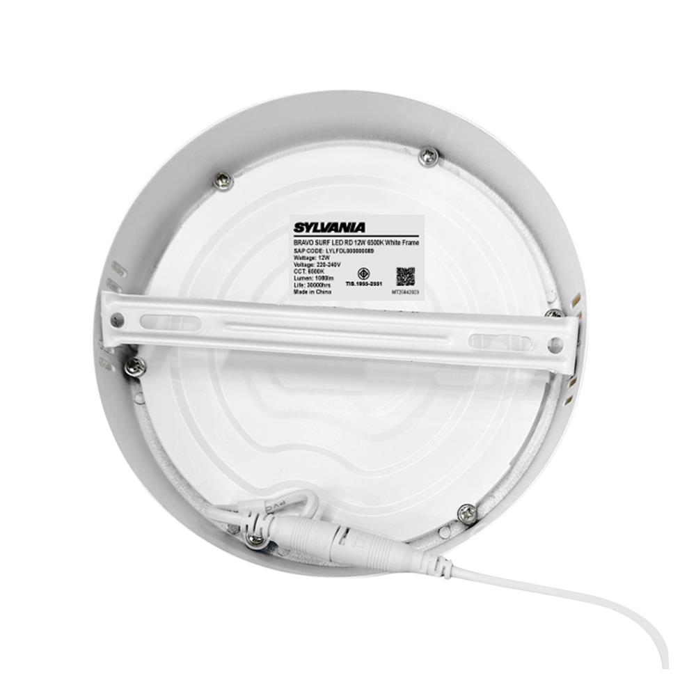 ดาวน์ไลท์ LED SYLVANIA BRAVO SURF 6 นิ้ว 12 วัตต์ DAYLIGHT สีขาว