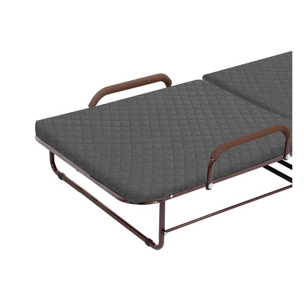 เตียงพับพร้อม TOPPER THAIBULL OLT235-75H สีเทา