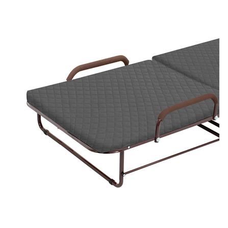 เตียงพับพร้อม TOPPER THAIBULL OLT235-75H สีเทา_2