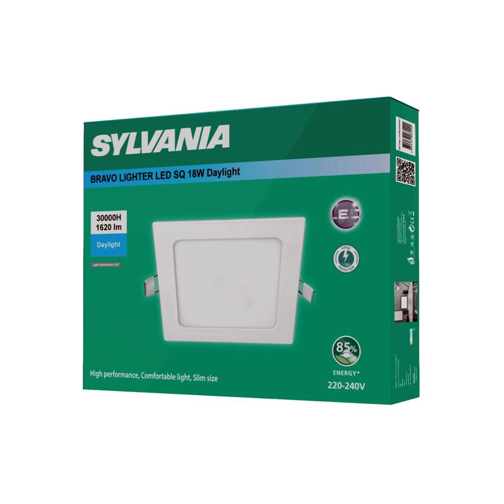 ดาวน์ไลท์ LED SYLVANIA BRAVO LIGHTER 8 นิ้ว 18 วัตต์ DAYLIGHT สีขาว