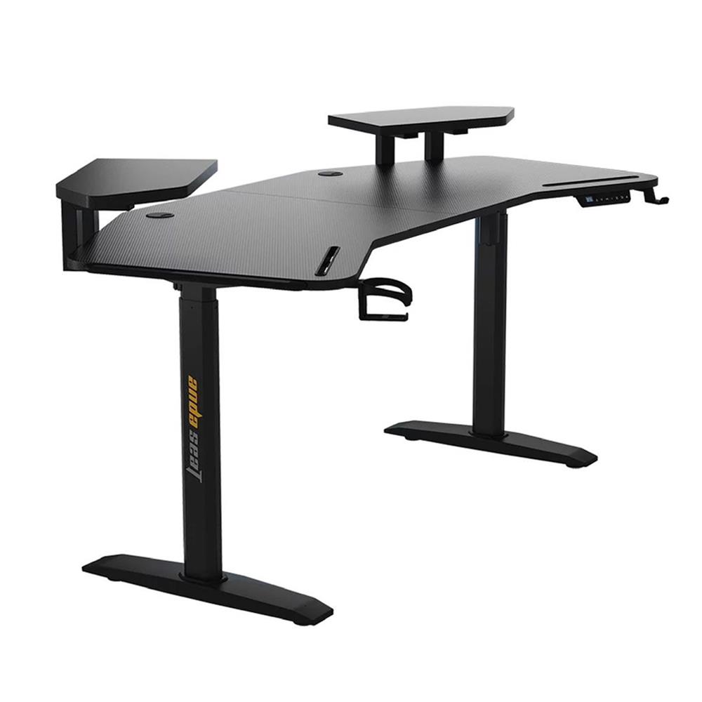 โต๊ะเกมมิ่งปรับระดับไฟฟ้า ANDA SEAT SHADOW WARRIOR 160 ซม. สีดำ