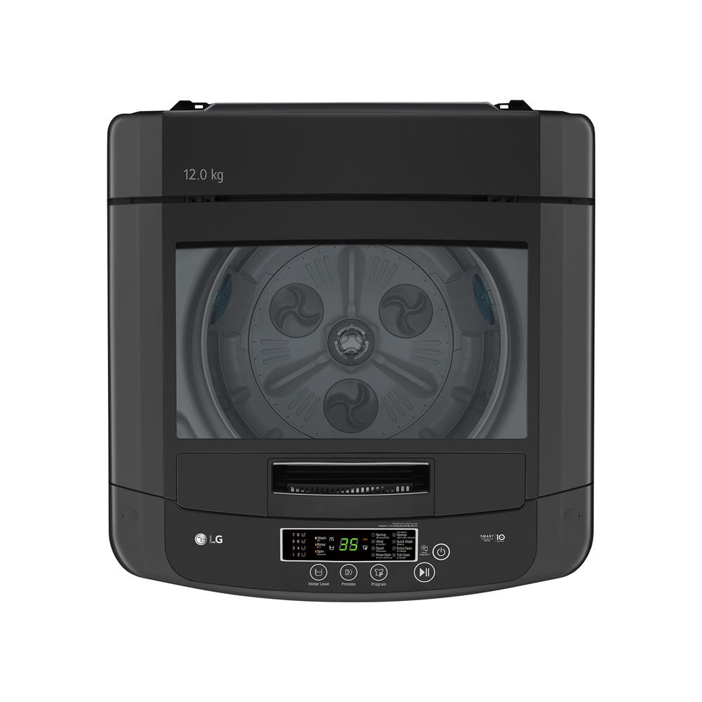 เครื่องซักผ้าฝาบน LG T2312VSPB 12 กก. อินเวอร์เตอร์ สีดำ