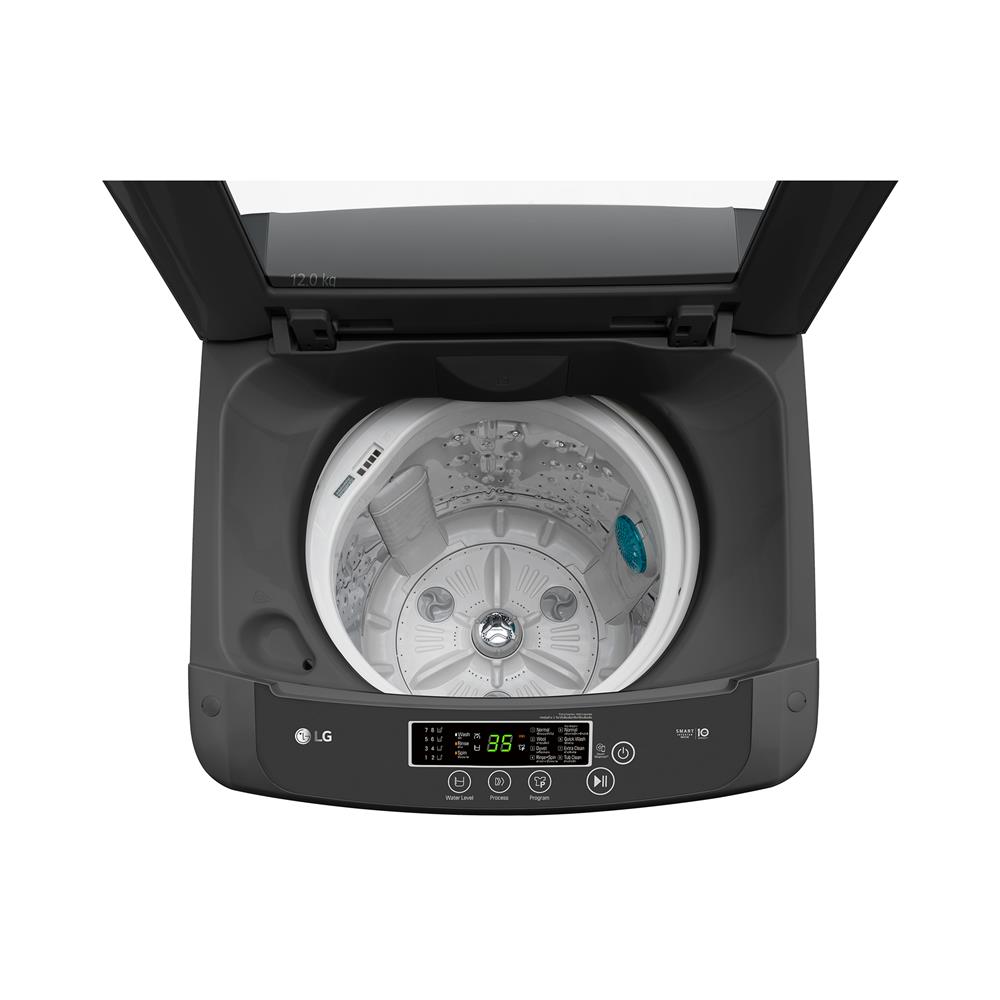 เครื่องซักผ้าฝาบน LG T2312VSPB 12 กก. อินเวอร์เตอร์ สีดำ