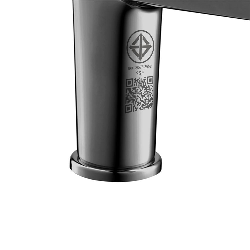 ก๊อกอ่างล้างหน้าเดี่ยว COTTO CT1241A(BN2) ดำเทา