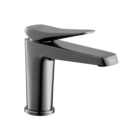 ก๊อกอ่างล้างหน้าเดี่ยว COTTO CT1241A(BN2) ดำเทา_0