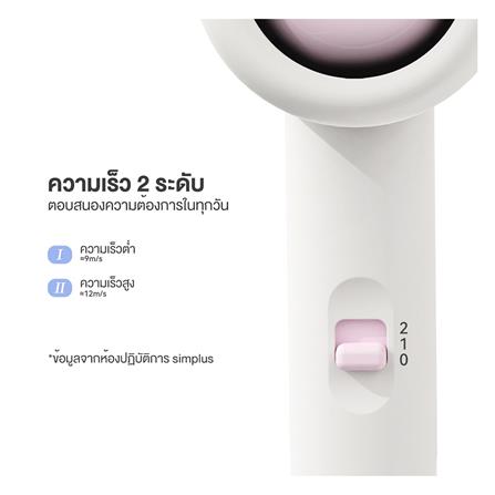 ไดร์เป่าผม SIMPLUS CFJH004WP00 1000 วัตต์_5