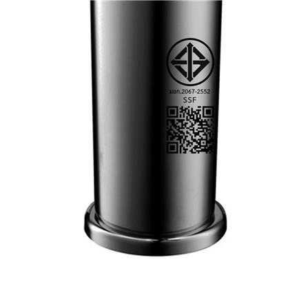 ก๊อกอ่างล้างหน้าผสม COTTO CT2302AY(BN2) ดำเทา_2