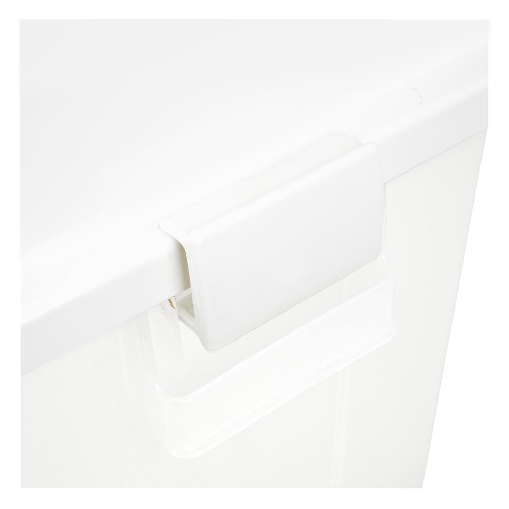 ถังขยะเหลี่ยมฝาสวิง ACCO 60 ลิตร สีใส