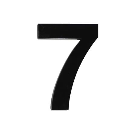 ตัวเลขอารบิก 7 S&T 100 มม. สีดำ_0
