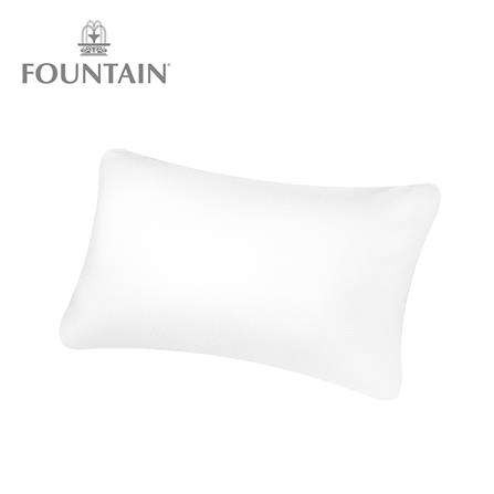 หมอนสุขภาพ เมมโมรี่โฟม FOUNTAIN ULTRA SOFT 48x74x15 ซม. สีขาว_0