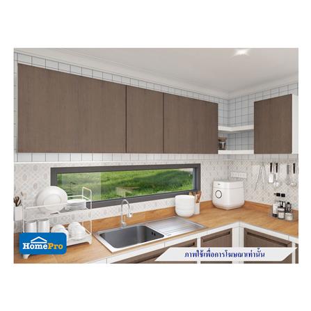 ตู้แขวนคู่บานทึบ STARMARK MATTE 80x60 ซม. สี RICH WALNUT_3