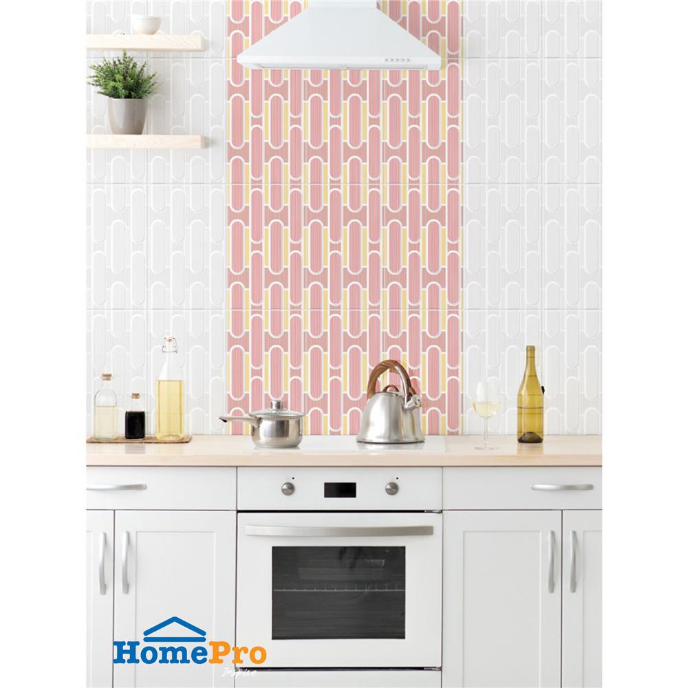 กระเบื้องผนัง 25x40 ซม. COTTO เรทโทรสเปคท์ ชมพู HYG PM 1 ตร.ม.