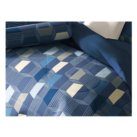 ชุดผ้าปูที่นอน 5 ฟุต 6 ชิ้น FROLINA MICROTEX DF058_1