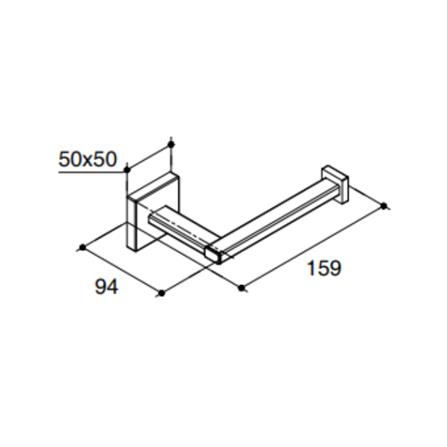 ที่ใส่กระดาษ KOHLER K-23292X-BL สีดำ_1