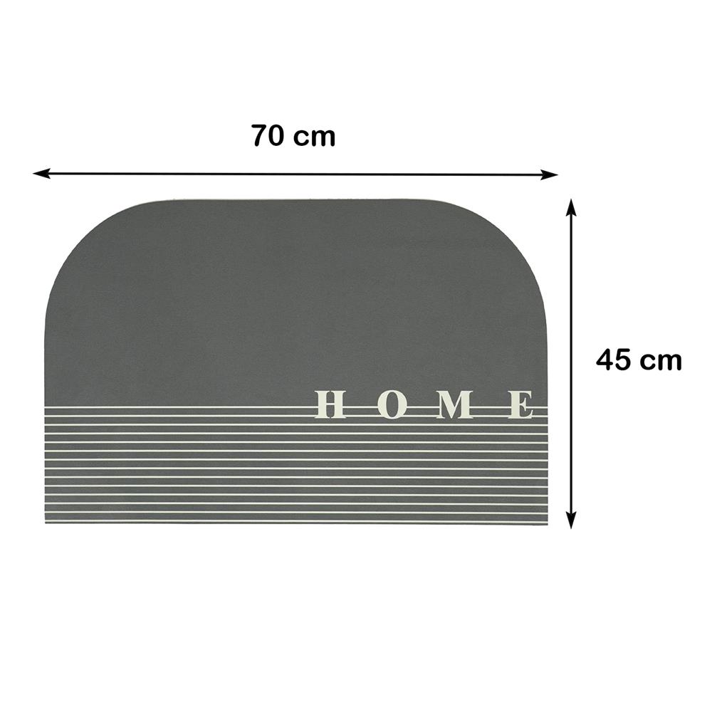 พรม HOME LIVING STYLE WILLIAM 45X70 ซม. สีดำ