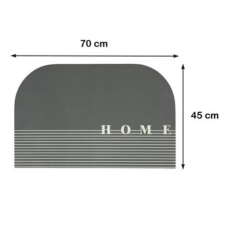 พรม HOME LIVING STYLE WILLIAM 45X70 ซม. สีดำ_6