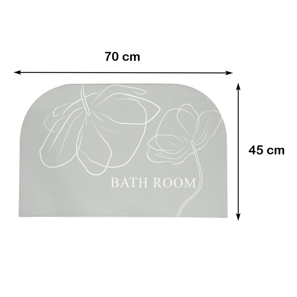 พรม HOME LIVING STYLE DALIA 45X70 ซม. สีเทา