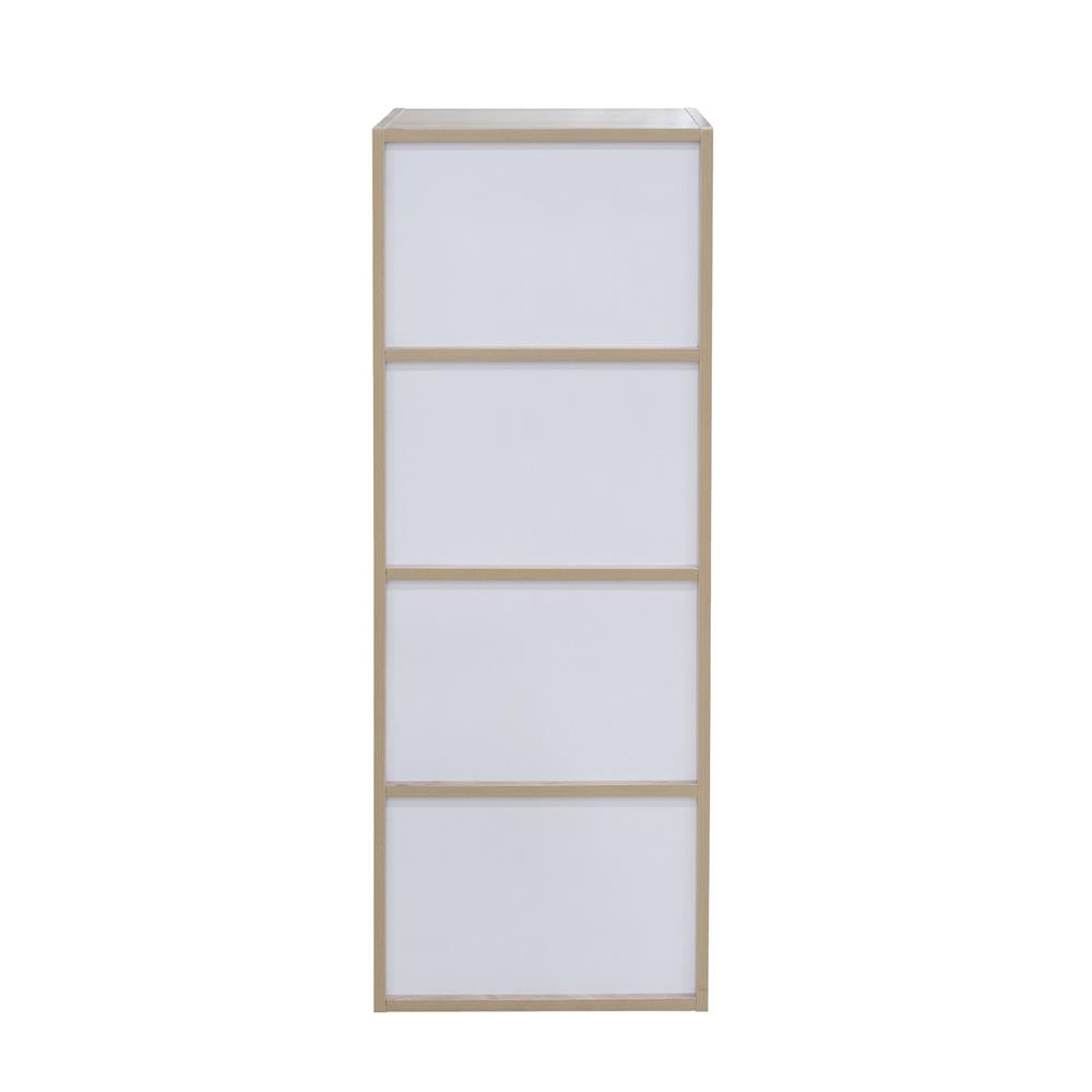 ตู้เตี้ยบานผสม 4 ช่อง FURDINI SAKI 40 ซม. สีไวท์โอ๊ค/ขาว