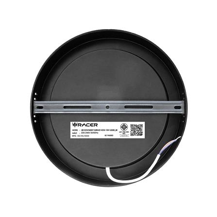 ดาวน์ไลท์ LED RACER NOVA 8.8 นิ้ว 18 วัตต์ DAYLIGHT สีดำ_2