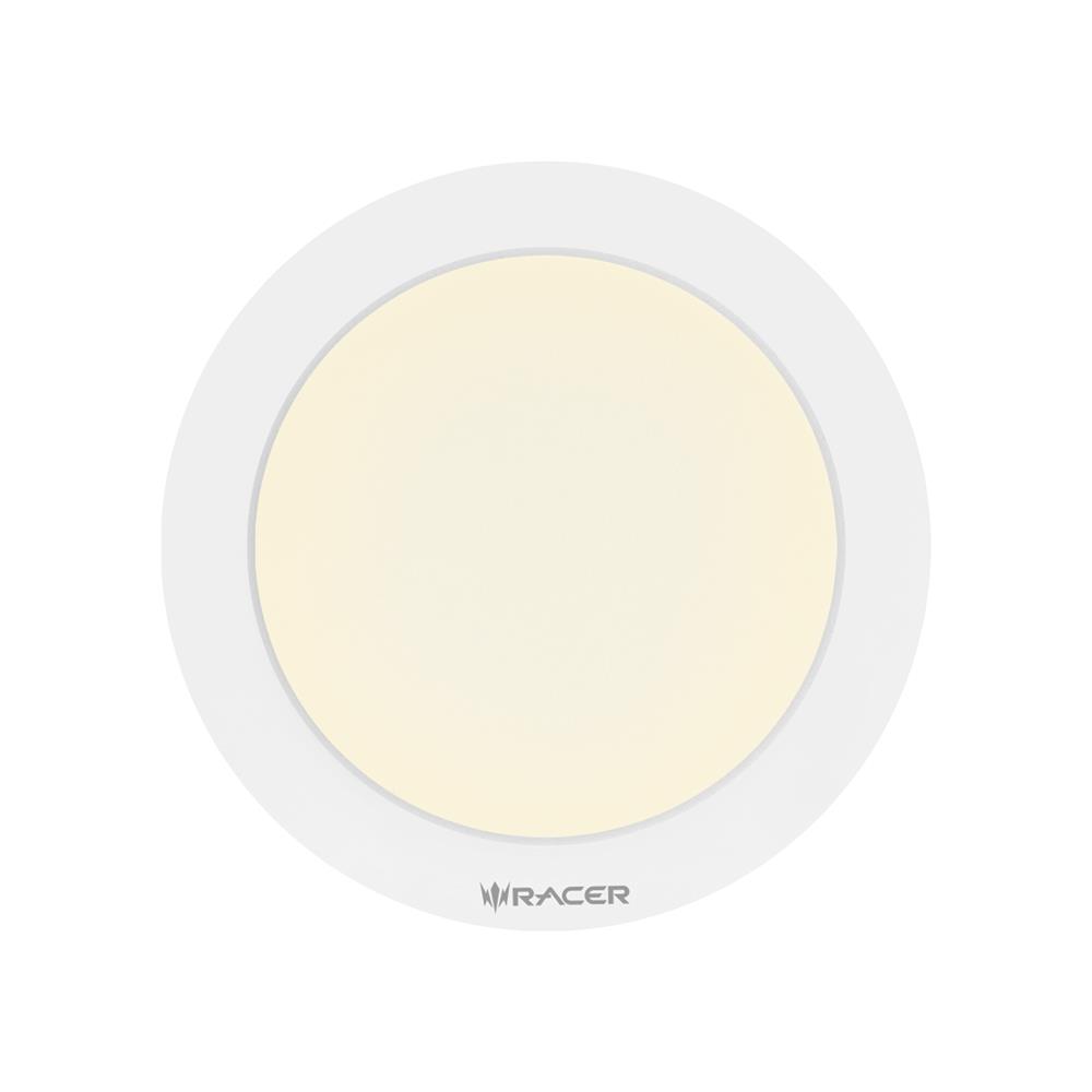 ดาวน์ไลท์ LED RACER NOVA 6.8 นิ้ว 12 วัตต์ WARM WHITE สีขาว