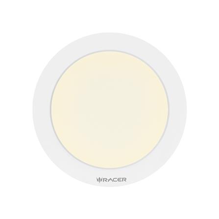 ดาวน์ไลท์ LED RACER NOVA 6.8 นิ้ว 12 วัตต์ WARM WHITE สีขาว