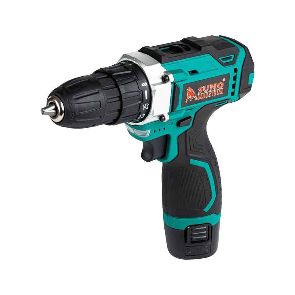 สว่านไร้สาย (พร้อมแบตเตอรี่)  SUMO CD007 12 โวลต์