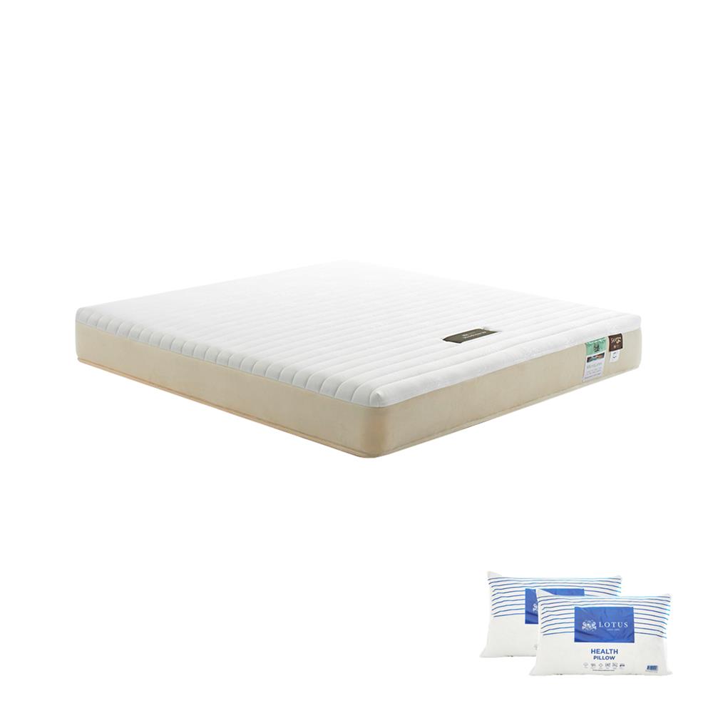 ที่นอน 5 ฟุต LOTUS HUDSON II พร้อมหมอนหนุน 2 ชิ้น