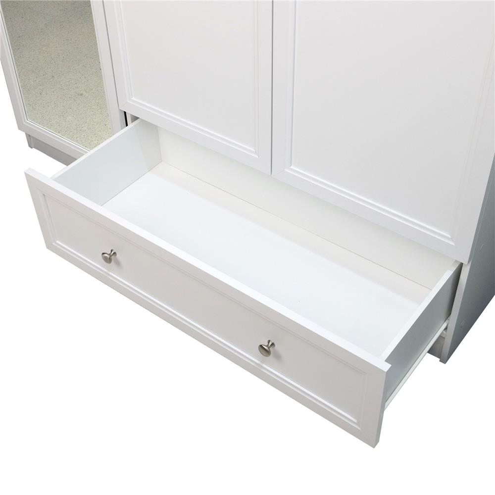 ตู้เสื้อผ้า 3 บานเปิด FURDINI HELENA 150 ซม. สีขาว