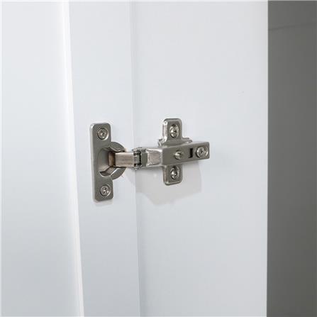 ตู้เสื้อผ้า 3 บานเปิด FURDINI HELENA 150 ซม. สีขาว_9