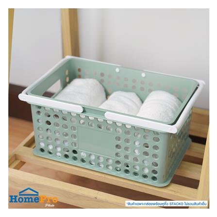 กล่องพร้อมหูหิ้ว STACKO CIRCULAR SIZE S สีเขียวอ่อน_4