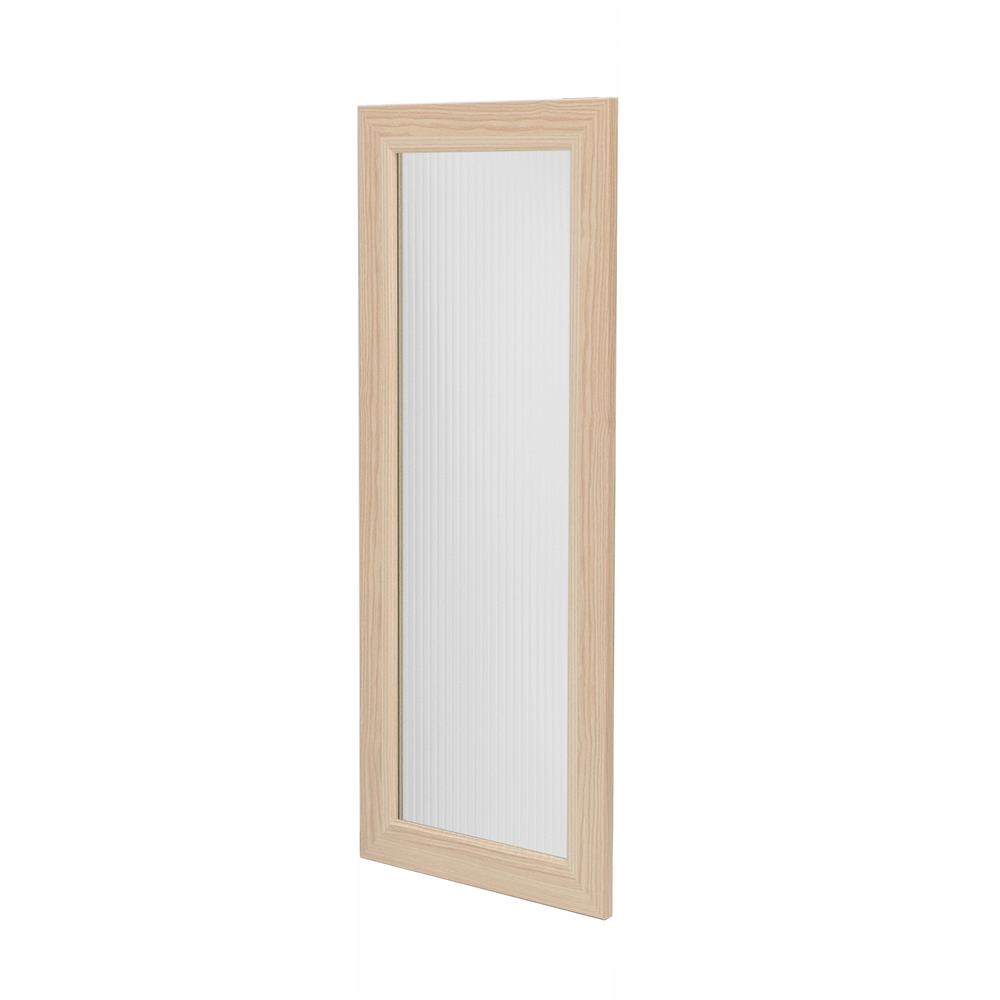 บานเดี่ยว FURDINI KEEPER PATTERNED GLASS 39.5X96.7 ซม. สี PINE OAK