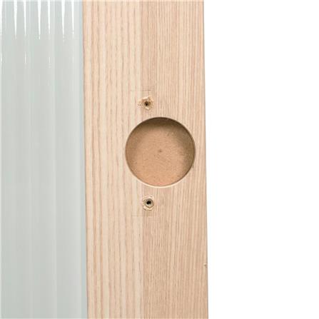 บานเดี่ยว FURDINI KEEPER PATTERNED GLASS 39.5X191.6 ซม. สี PINE OAK_6