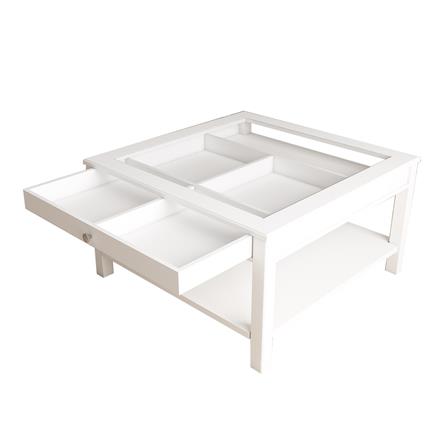 โต๊ะกลางกระจก FURDINI HELENA 100 ซม. สีขาว_3