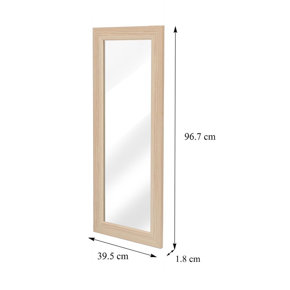 บานเดี่ยว FURDINI KEEPER GLASS 39.5X96.7 ซม. สี PINE OAK
