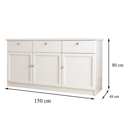 ตู้เก็บของ FURDINI HELENA 150 ซม. สีขาว_10