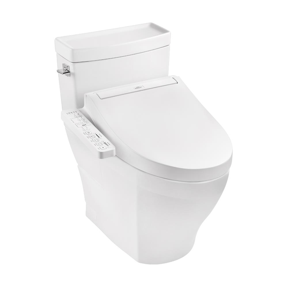 สุขภัณฑ์ 1 ชิ้น พร้อมฝาอัตโนมัติ TOTO CW624UW2R 4.8 ลิตร