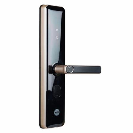 กลอนดิจิตอล YALE YDME200NXT สีดำ-ทอง_1