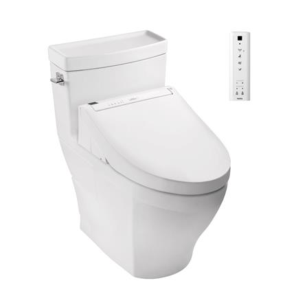 สุขภัณฑ์ 1 ชิ้น พร้อมฝาอัตโนมัติ TOTO CW624UW3R 4.8 ลิตร