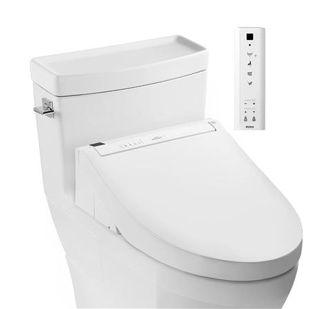 สุขภัณฑ์ 1 ชิ้น พร้อมฝาอัตโนมัติ TOTO CW624UW3R 4.8 ลิตร_1