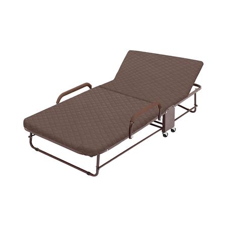 เตียงพับพร้อม TOPPER THAIBULL OLT235-75H สีน้ำตาล