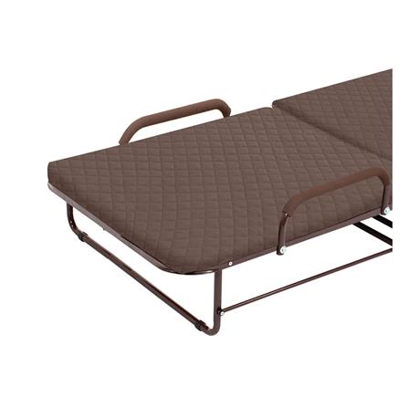 เตียงพับพร้อม TOPPER THAIBULL OLT235-75H สีน้ำตาล_2