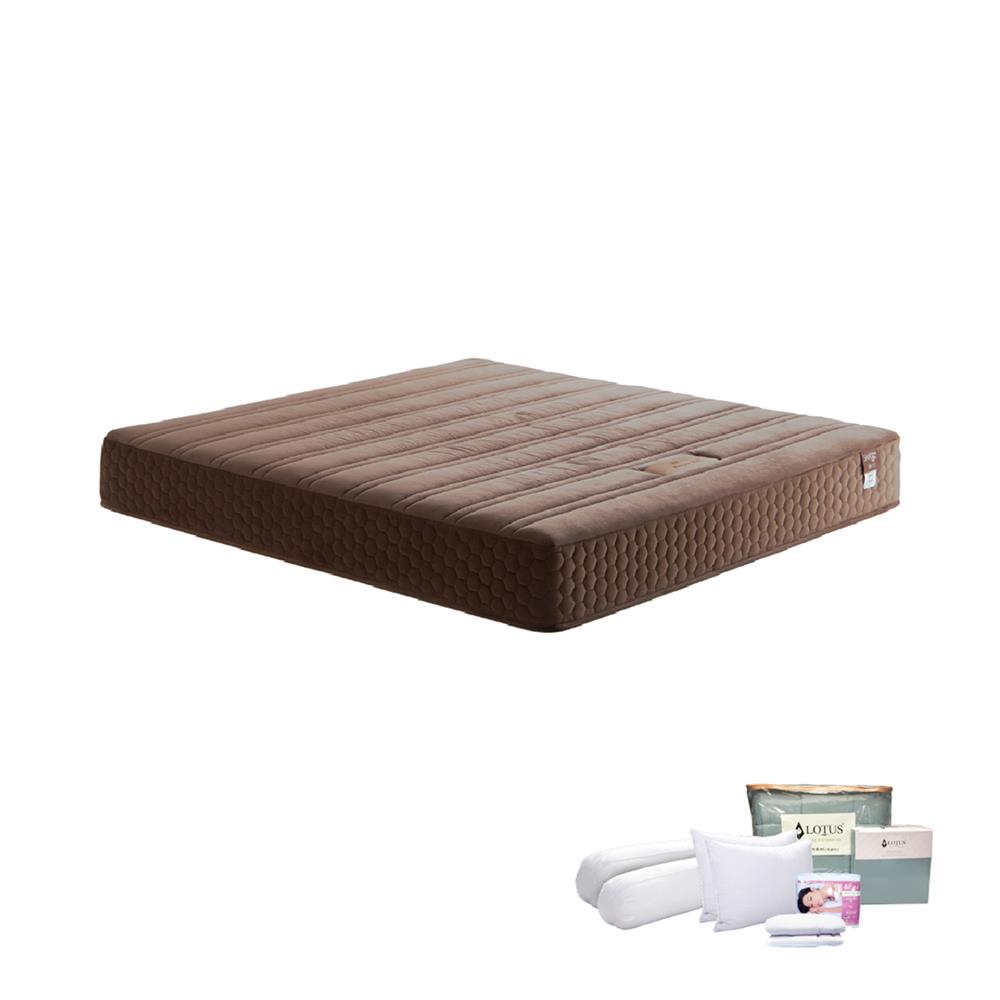 ที่นอน 5 ฟุต LOTUS ROYCE III (พร้อมชุดเครื่องนอน 11 ชิ้น)