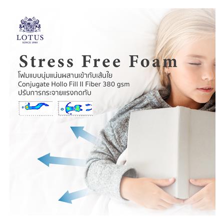 ที่นอน 5 ฟุต LOTUS ROYCE III (พร้อมชุดเครื่องนอน 11 ชิ้น)_4