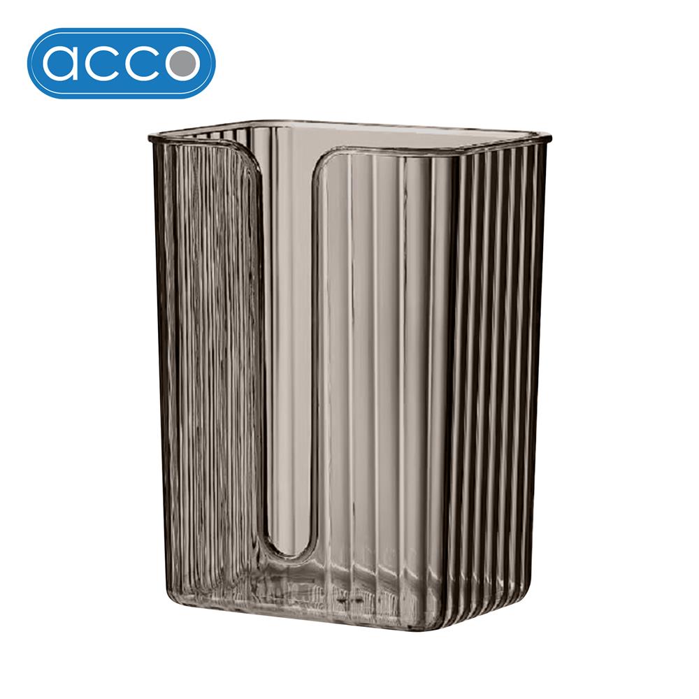 อุปกรณ์จัดเก็บถุงขยะทรงเหลี่ยม ACCO KLEAR สีเทา/ใส_0