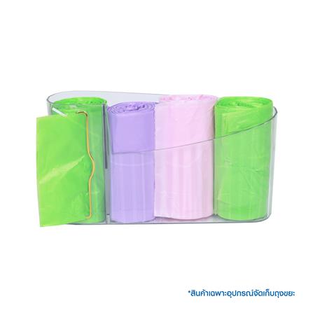 อุปกรณ์จัดเก็บถุงขยะเหลี่ยม ACCO KLEAR สีใส_4